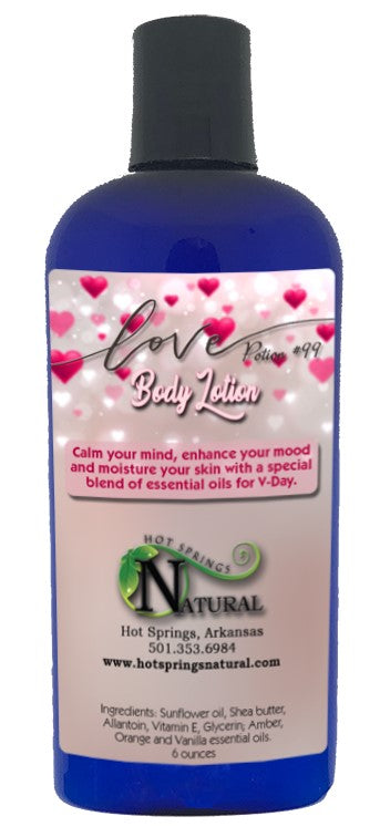 Love Potion 99 Body Lotion Hot Springs Natural